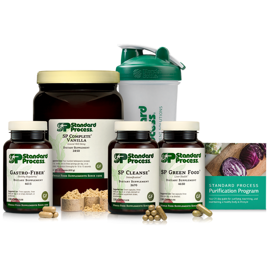 Purification Product Kit with SP Complete® Vanilla and Gastro-Fiber®, 1 Kit With SP Complete Vanilla and Gastro-Fiber